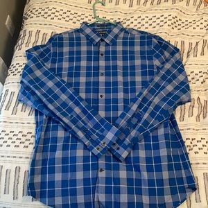 Express men’s long sleeve button down dress shirt